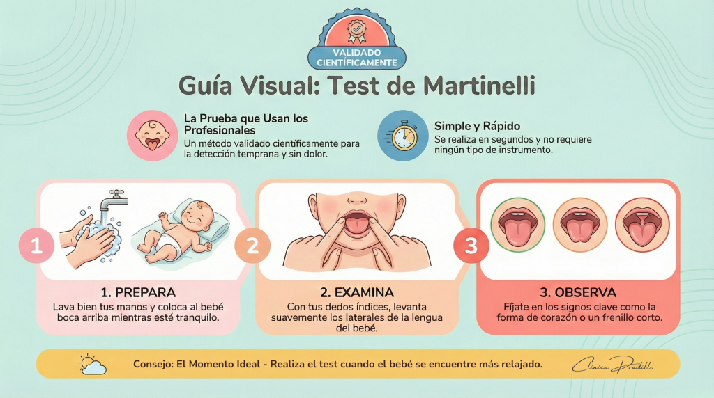 guía visual del Test de Martinelli