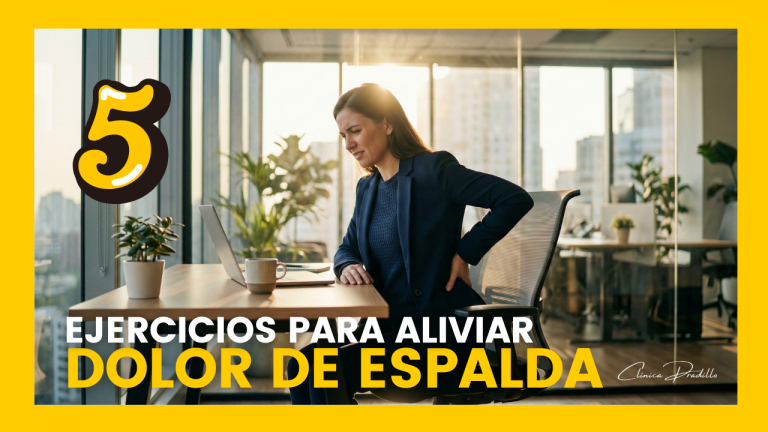 Tratamiento de fisioterapia y ejercicios para el dolor de espalda oficina en Chamartín y Prosperidad