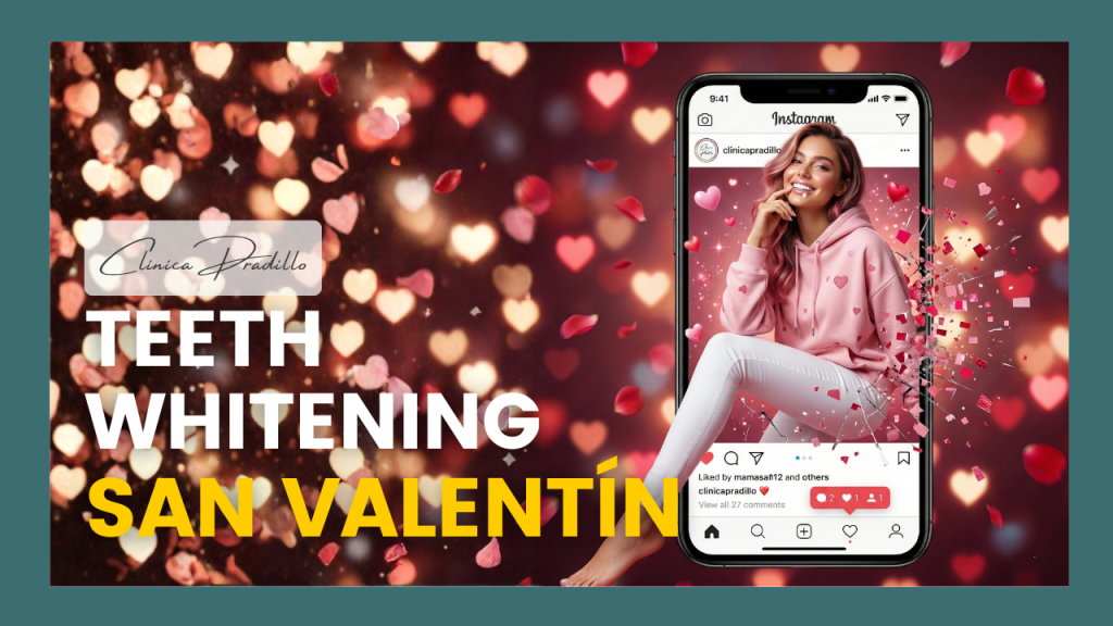 Mujer sonriendo con dientes blancos tras un blanqueamiento dental en Madrid zona Chamartín