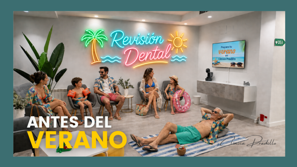 revisión dental antes del verano en Chamartín Clínica Pradillo