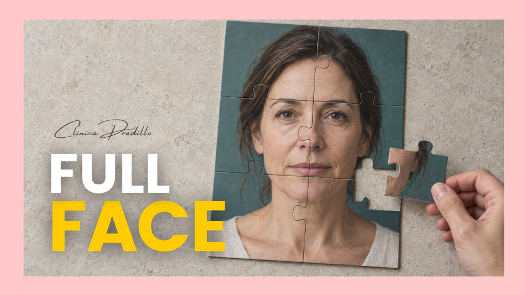 filosofía full face en clínica pradillo menos es más